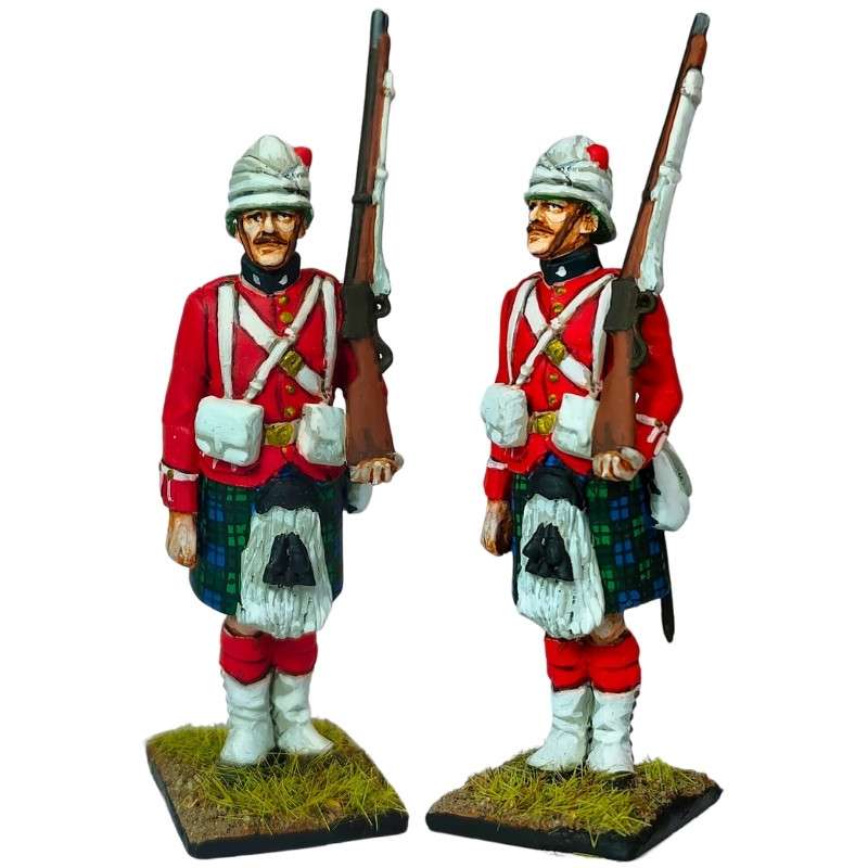 Soldado Black Watch en formación – Tel-el-Kebir, 1882