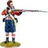 42th Royal highlanders regiment Black Watch bareheaded standing firing
