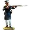 Prussian Landwehr standing firing
