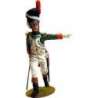 Italian royal guard grenadier officer directing the advance