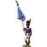 Kingdom of Nápoles Royal guard grenadiers standard bearer